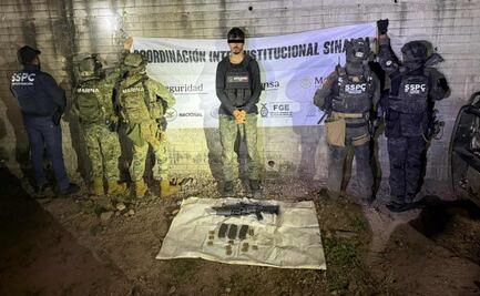 Cae en Sinaloa integrante de célula delictiva de la facción “Los Chapitos”; aseguran marihuana, cocaína y armas largas