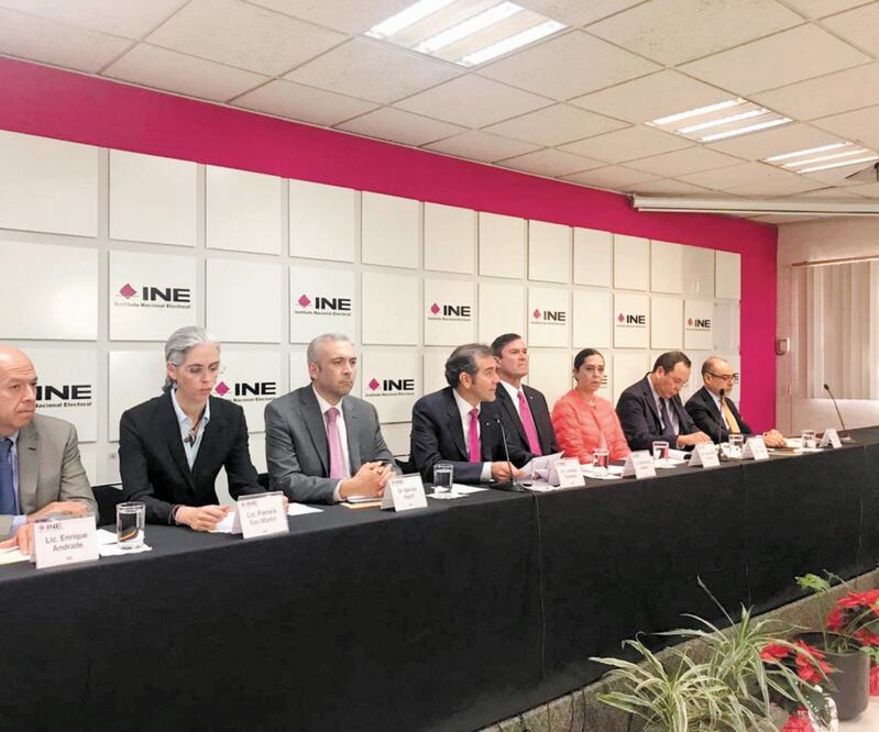 Los 17 funcionarios de la Junta General Ejecutiva del INE demandan no avalar la iniciativa de reforma que promueven representantes de Morena. Foto: ARCHIVO EL UNIVESAL
