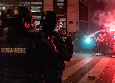 Casi 50 detenidos por incidentes tras la victoria de Marruecos ante Portugal