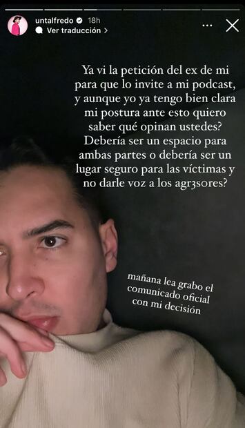 Un Tal Fredo en Instagram. Foto: Captura de pantalla