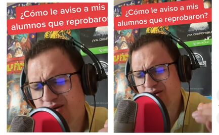 Profesor hace cumbia para sus alumnos reprobados y se vuelve viral