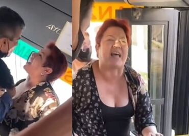 Tiktok: Mujer pelea con chofer de camión, lanza piedra y le pega a bebé