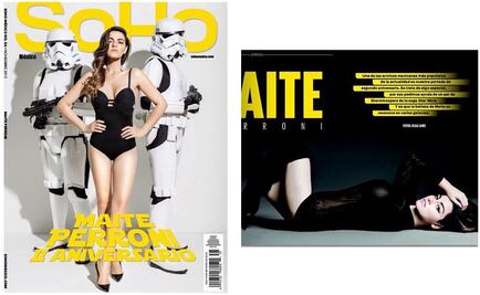 Maite Perroni posa sensual al estilo Star Wars