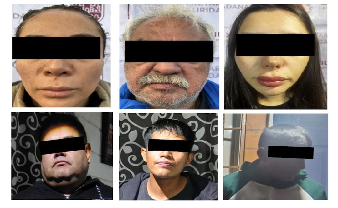 Caen seis por narcomenudeo en CDMX; decomisan más de mil dosis y armas en operativos simultáneos. Foto: Especial