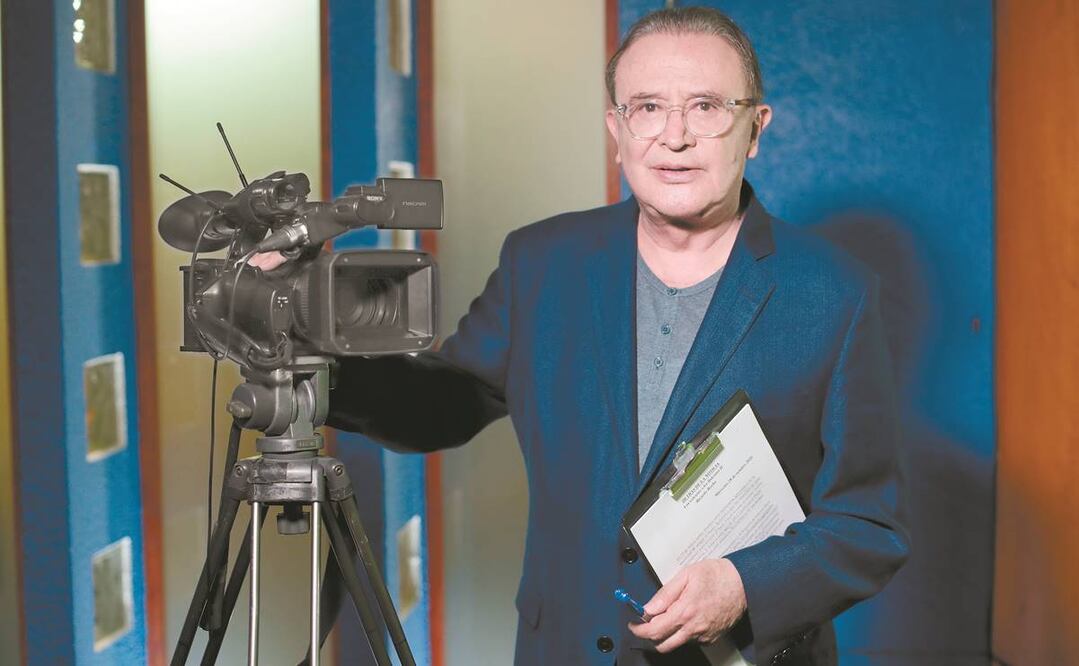 Ricardo Rocha, periodista. Foto: GERMÁN ESPINOSA. EL UNIVERSAL