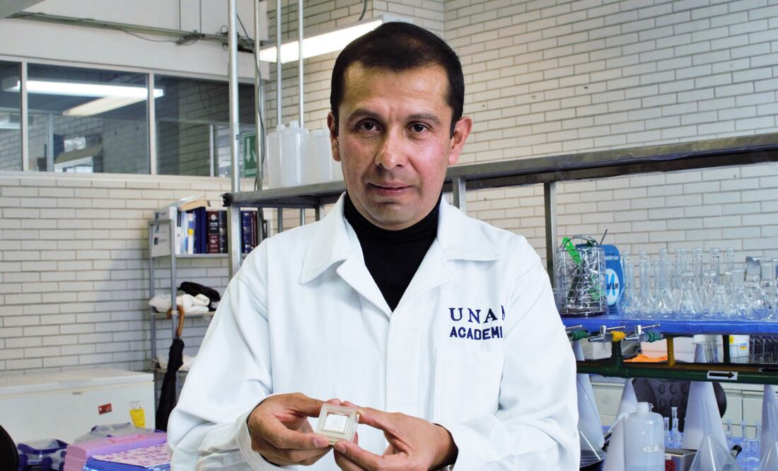 Con parches, investigador de la UNAM combate obesidad y artritis