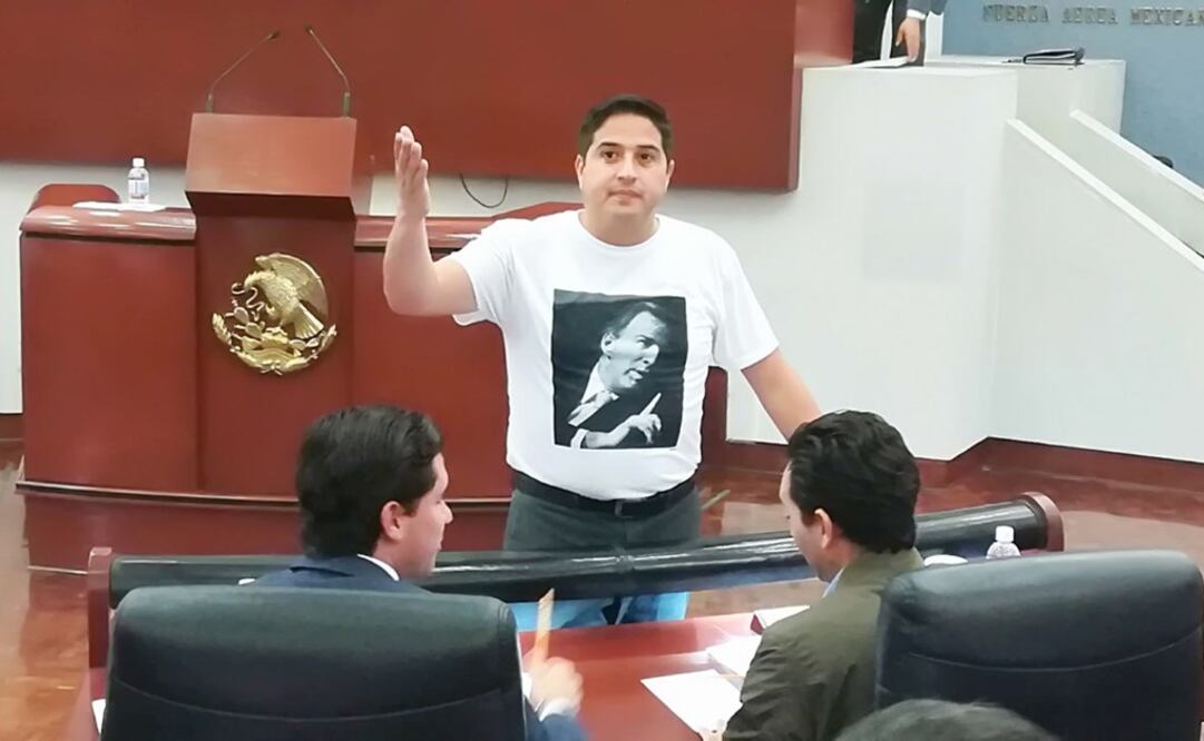 El diputado José Luis Romero. (FOTO: Xóchitl Álvarez. EL UNIVERSAL)