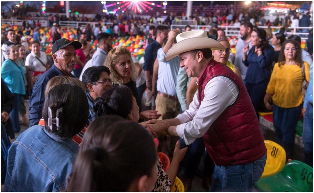 El gobernador Esteban Villegas Villarreal ( PRI) detalló que con la organización de los diversos eventos, se generaron 4 mil 400 empleos directos e indirectos. Foto: Especial