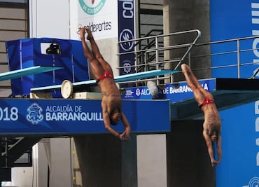 Jahir Ocampo y Rommel Pacheco consiguen oro en sincronizados de 3 metros