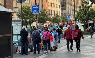 CNTE mantiene plantón en Av. 20 de Noviembre; sigue aquí el minuto a minuto