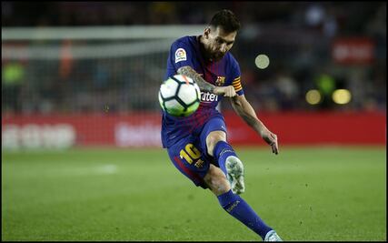 Messi, el segundo máximo goleador de una liga en Europa