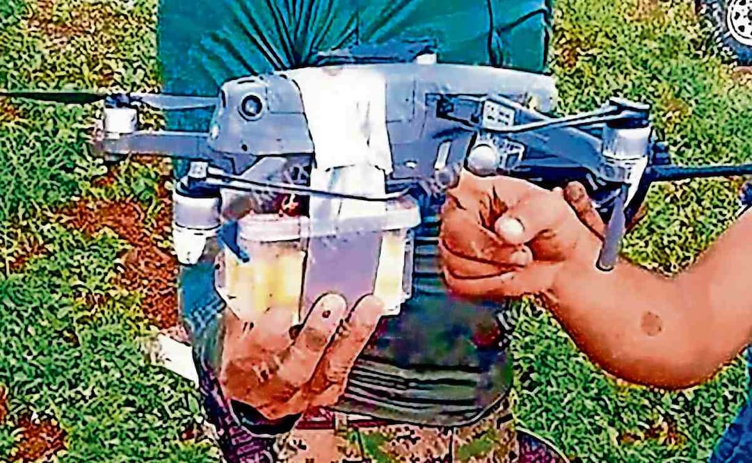 El uso de drones es práctica común en México, Colombia y Estados Unidos. Foto: Especial