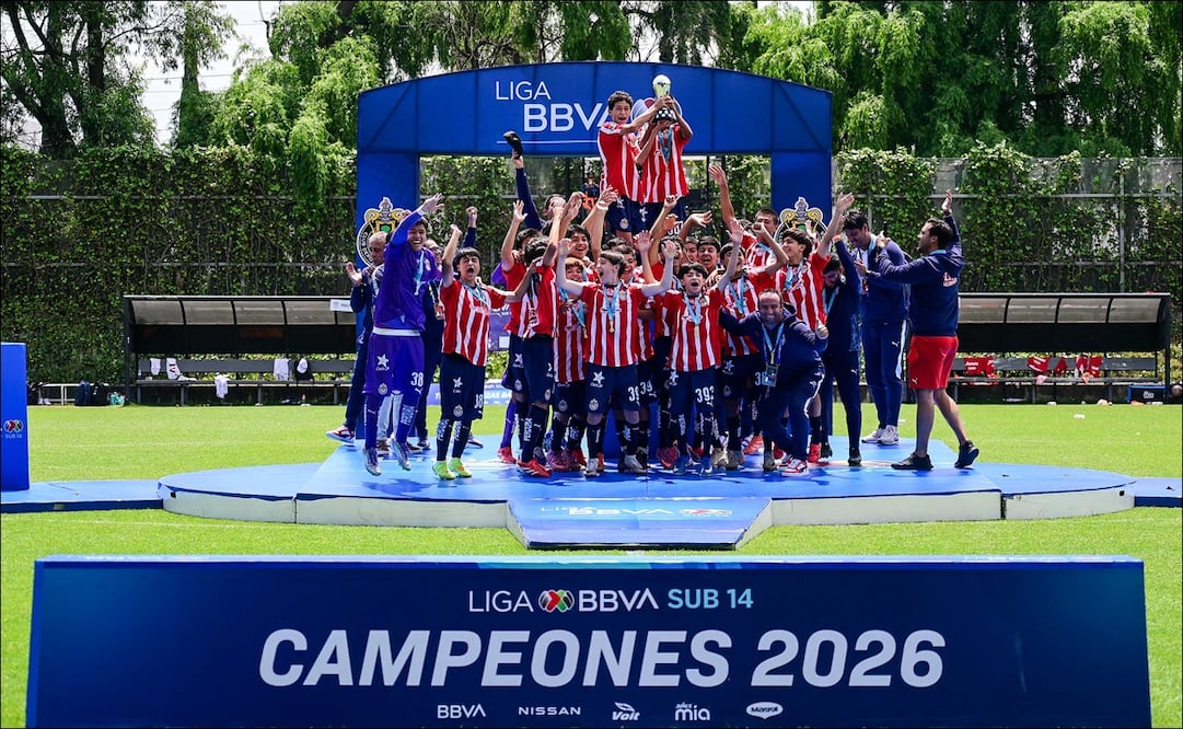 Chivas golea a Pachuca y se proclama campeón del Torneo Sub-14 de la Liga MX / FOTO: Imago7