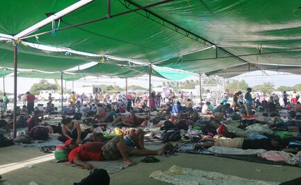 Migrantes solicitan apoyo en Oaxaca para acelerar su travesía rumbo a CDMX