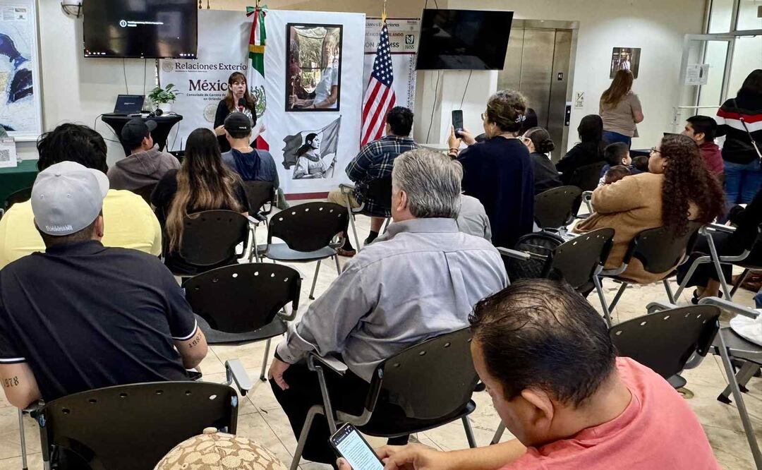 Asesoría legal a connacionales en el Consulado de Orlando, Florida, en Estados Unidos / Foto: @ConsulMexOrl