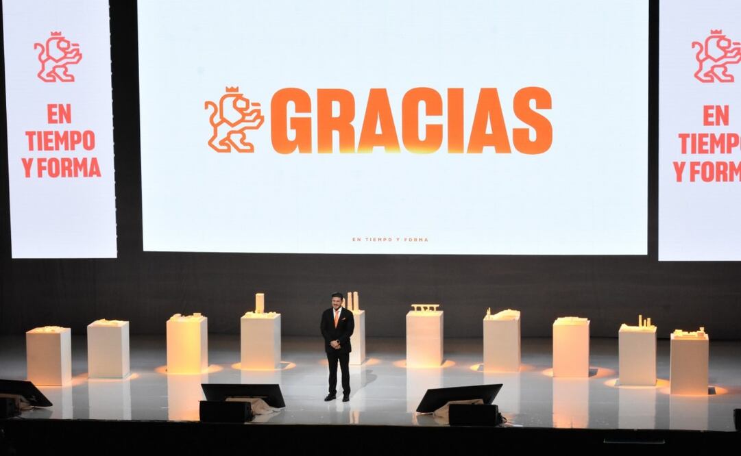 Samuel García rinde su cuarto informe de Gobierno (09/11/2025). Foto: Emilio Vázquez / EL UNIVERSAL 