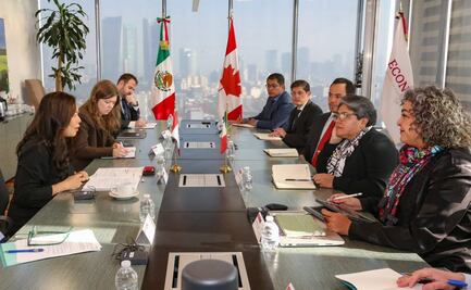 Raquel Buenrostro dialoga con ministra canadiense Mary Ng sobre energía y minería