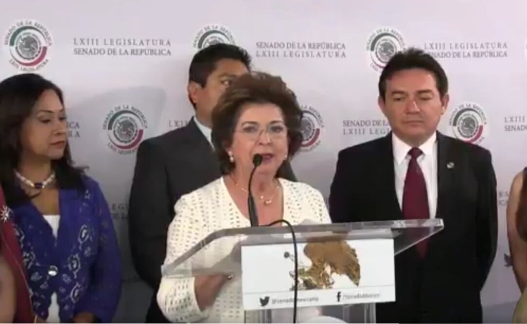 La senadora Sylvia Martínez Elizondo, suplente de Corral en funciones, dijo que en Chihuahua se requieren medidas que involucren a los tres niveles de gobierno. (Foto: Especial)