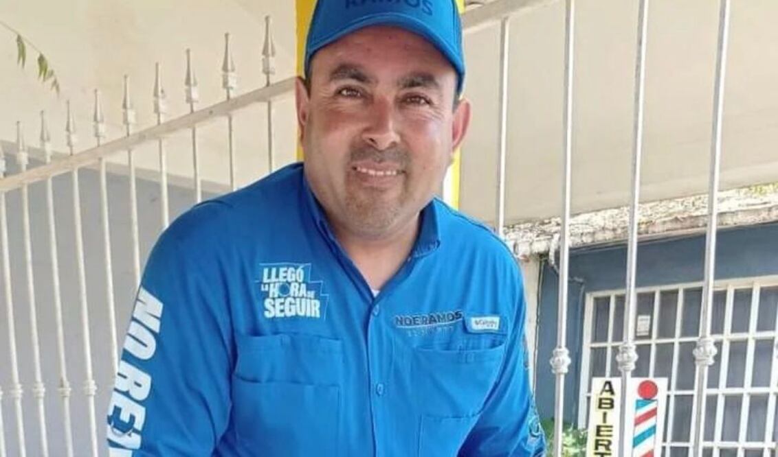 Durante la tarde de este viernes 19 de abril, fue asesinado Noé Ramos Ferretiz, candidato a alcalde de El Mante de la coalición PAN-PRI durante un evento de su campaña. Foto: redes sociales