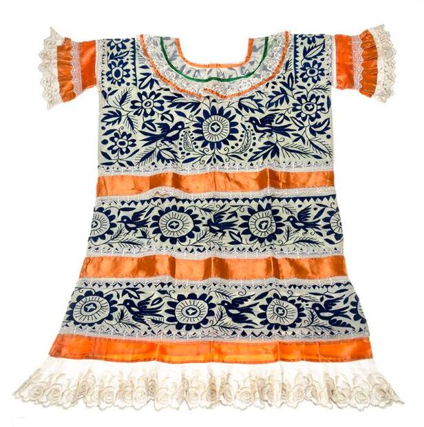 Huipil de la colección de Ruth Lechuga, en el Franz Mayer.