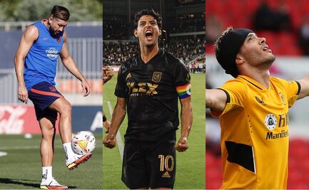 Actividad de los mexicanos en canchas europeas y estadounidenses