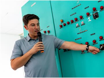 Samuel García arranca encendido de Acueducto Linares-Monterrey en Presa Cerro Prieto