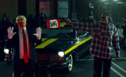 Critican a Snoop Dogg por video donde dispara a Trump
