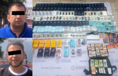 Capturan a presuntos integrantes de LFM en Tenango del Valle con 166 celulares y más de medio millón de pesos