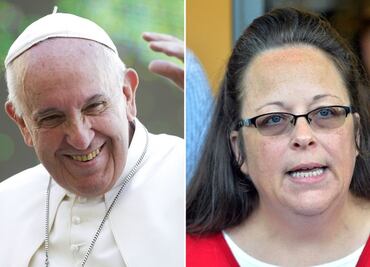 Papa se reunió con funcionaria de EU que negó boda a gays