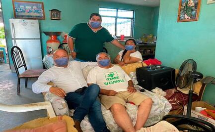 Alcalde edita foto para fingir que usa cubrebocas 