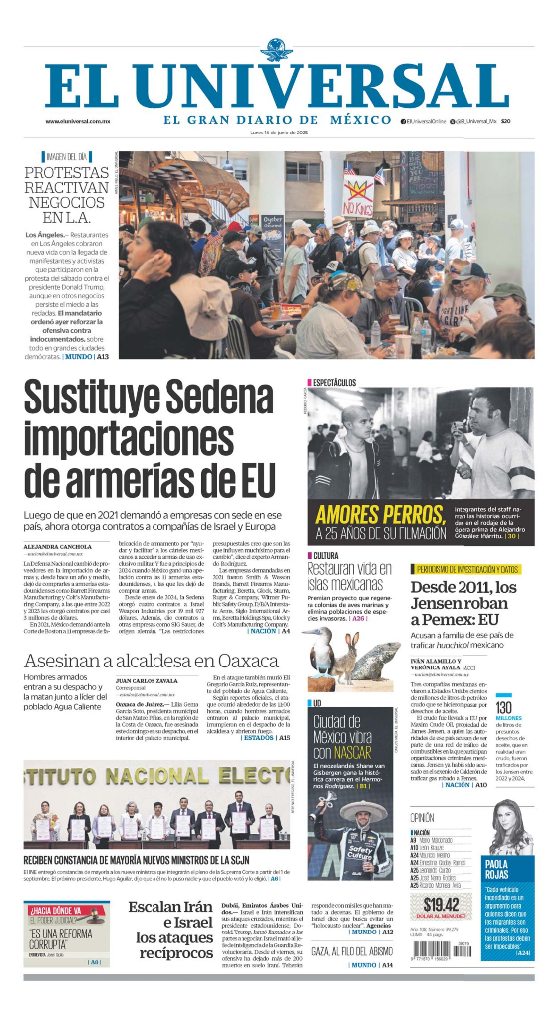 Portada impresa