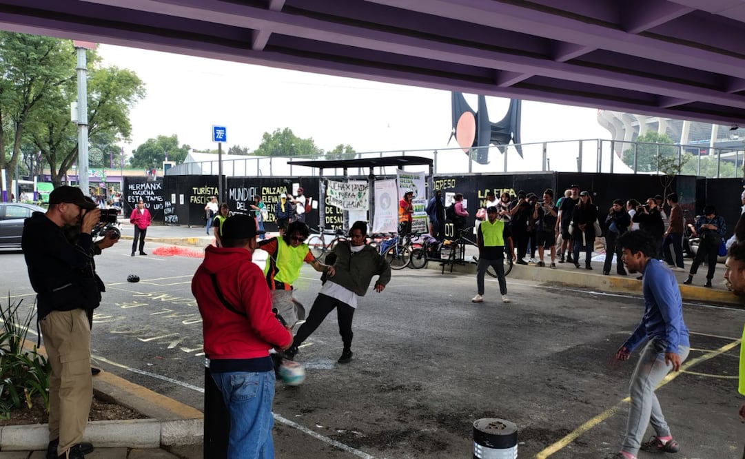 Colectivos antimundialistas anuncian protestas durante apertura del Mundial; cuestionan impacto del evento en la ciudad.
Foto: Especial.