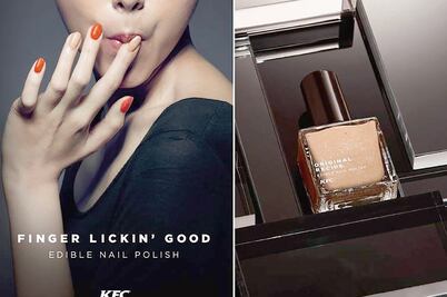 Restaurante lanza un barniz para chuparse los dedos