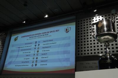 Así quedaron los Octavos de Final de la Copa del Rey