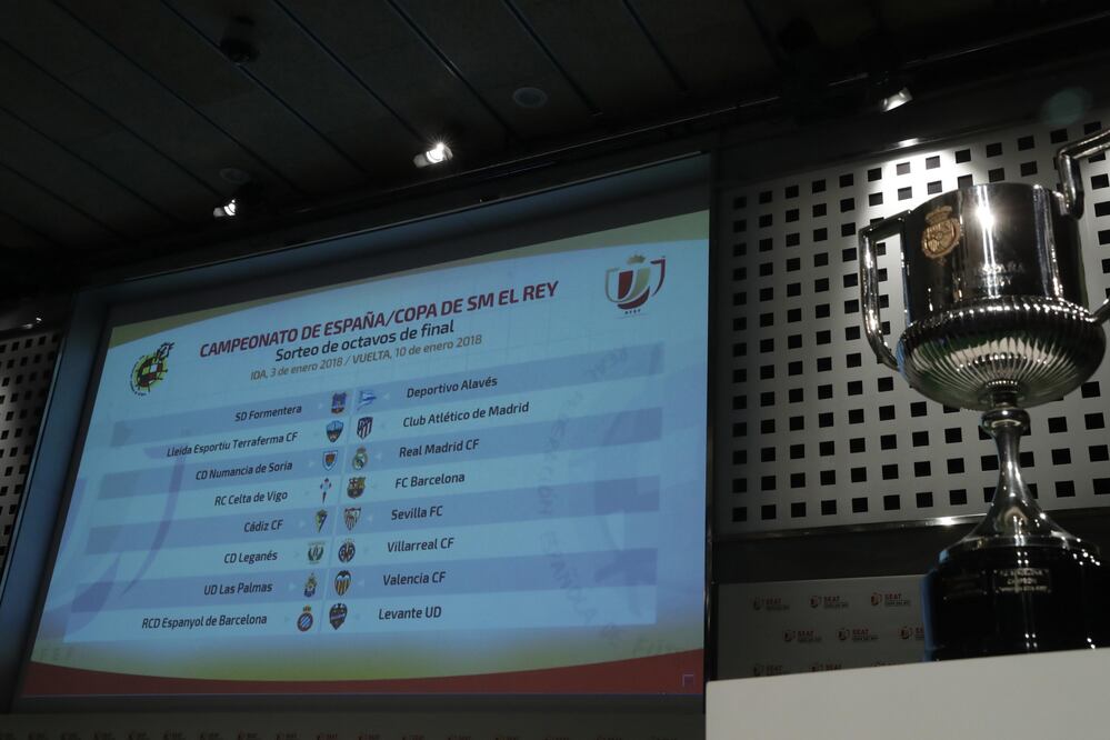 EFE. Los partidos de ida de los octavos de final se disputarán el 3 de enero, mientras que los de vuelta serán el 10 del mismo mes.