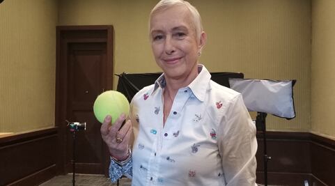 Martina Navratilova contra el cáncer, "la temporada" más difícil de la histórica tenista