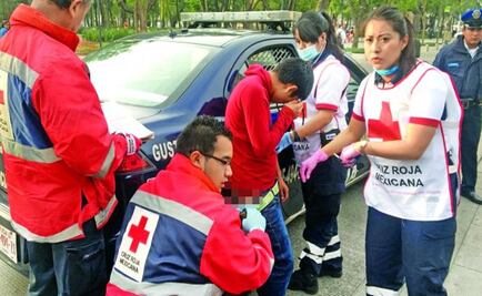 Personas en situación de calle asaltan y lesionan a joven en Alameda Central 
