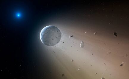 Detectan un planetoide similar a la Tierra engullido por una enana blanca