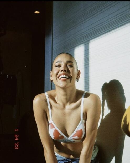 Body positive. Danna Paola muestra con orgullo sus estrías