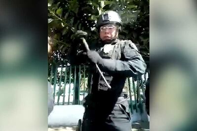 Denuncian presunto abuso policial