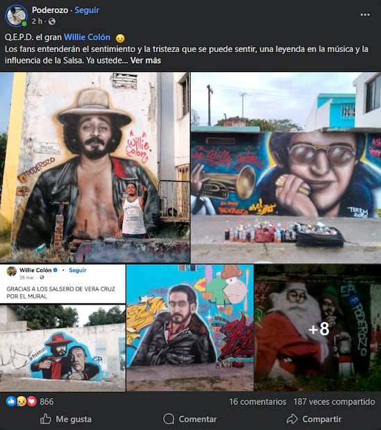En redes sociales, usuario despiden al músico con frases, imágenes, videos y mensajes de despedida. Foto: Captura de pantalla