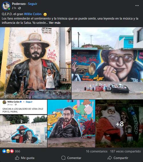 En redes sociales, usuario despiden al músico con frases, imágenes, videos y mensajes de despedida. Foto: Captura de pantalla