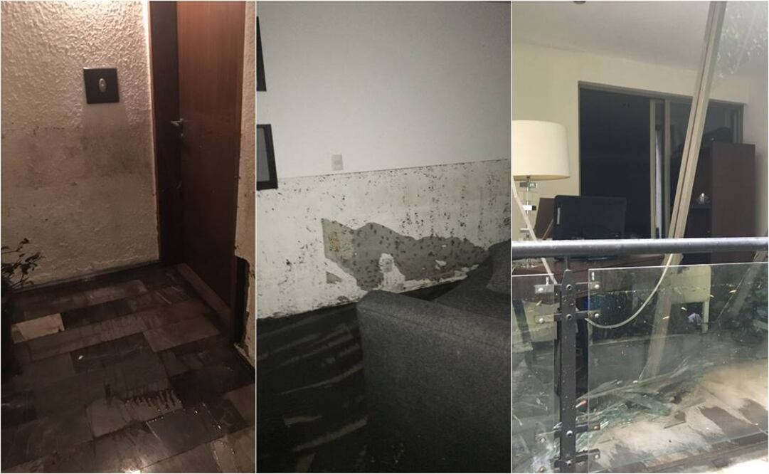 La historia en los condominios fue peor que la ocasión anterior, señalaron los afectados, pues el agua alcanzó mayor altura (Fotos: Especiales)