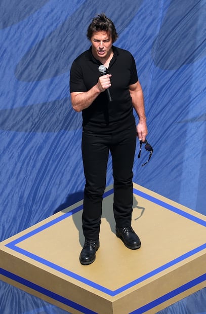 Tom Cruise y las palabras que recitó durante la final de Argentina vs España.
Foto: EFE / Sarah Yenesel