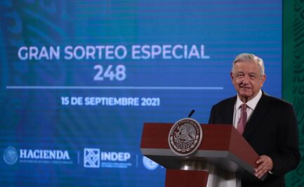 Lo que se obtenga de la rifa del 15 de septiembre será para deportistas olímpicos y paralímpicos: AMLO