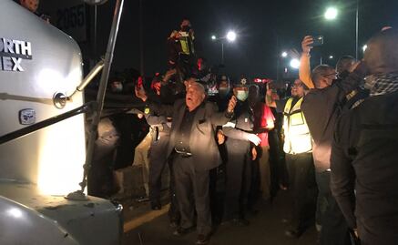 “¡Denme al asesino de mi hijo y yo me voy!”; el grito de justicia por Hugo en un bloqueo de 12 horas en Periférico