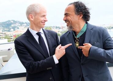 González Iñárritu is named Commander of the Order of Arts and Letters in Cannes