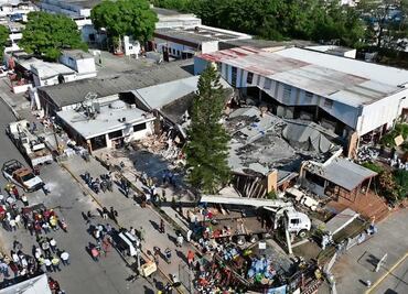 Tragedia en iglesia de Ciudad Madero: “Se cayó una viga y luego todo se desplomó”