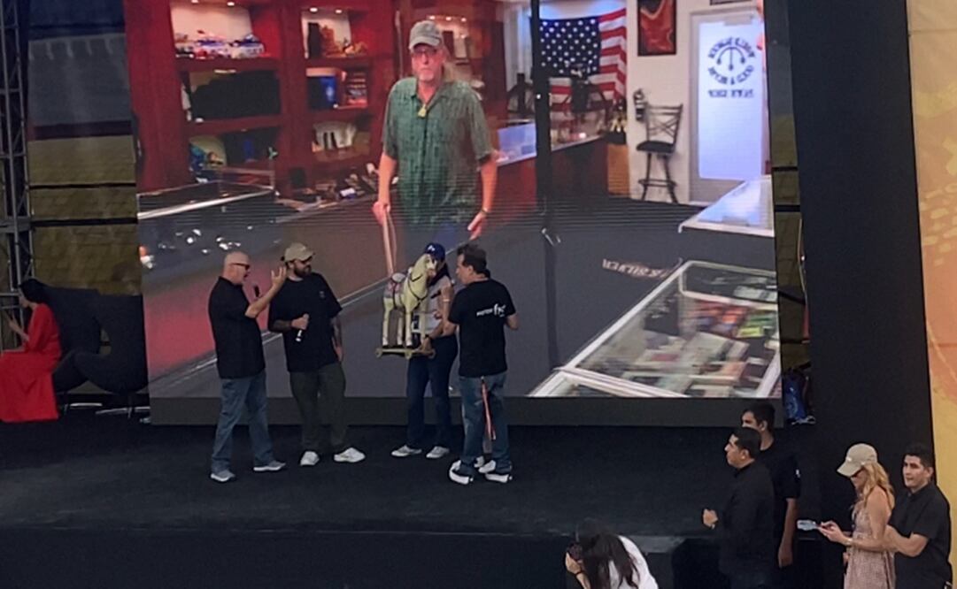 Rick Harrison y Chumlee convivieron con sus fans mexicanos. Foto: Armando Pereda / EL UNIVERSAL