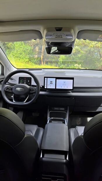 Es el primero auto eléctrico de Geely en México.